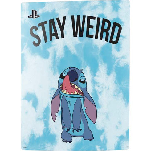 Disney Lilo and Stitch Stay Weird PS5 Console Skin