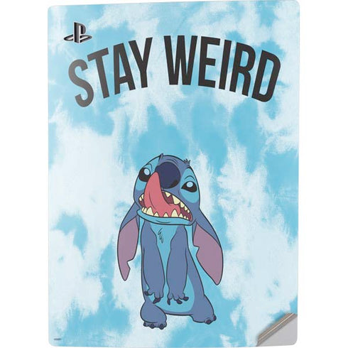 Disney Lilo and Stitch Stay Weird PS5 Digital Edition Console Skin