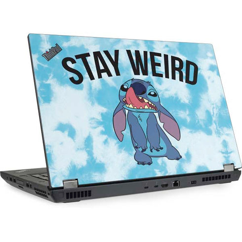 Disney Lilo and Stitch Stay Weird Lenovo ThinkPad Skin
