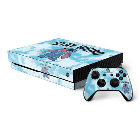 Disney Lilo and Stitch Stay Weird Xbox One X Bundle Skin