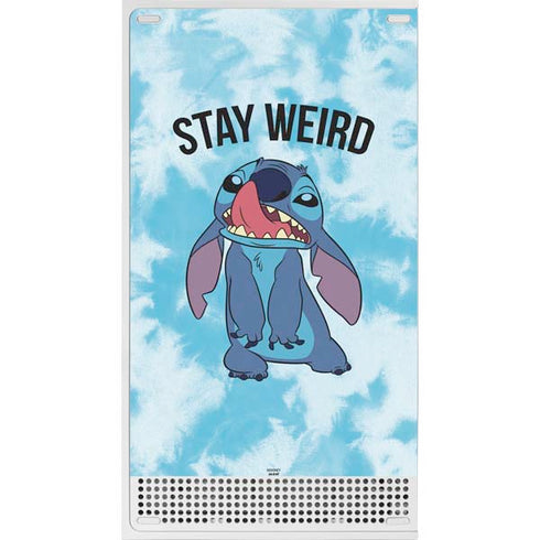 Disney Lilo and Stitch Stay Weird Xbox Series S Console Skin