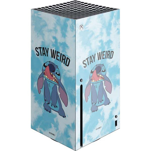Disney Lilo and Stitch Stay Weird Xbox Series X Console Skin