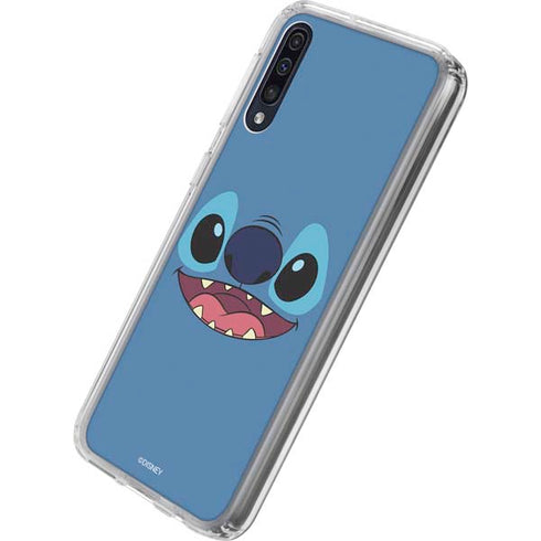 Disney Lilo and Stitch Close Galaxy A50 Clear Case