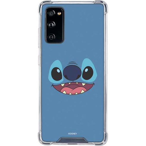 Disney Lilo and Stitch Close Galaxy S20 FE Clear Case