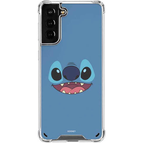 Disney Lilo and Stitch Close Galaxy S21 Plus 5G Clear Case