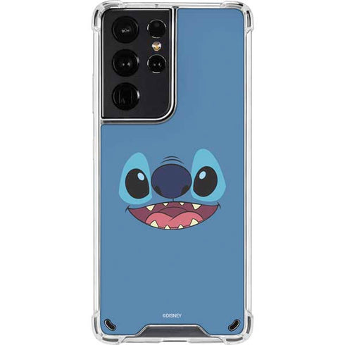 Disney Lilo and Stitch Close Galaxy S21 Ultra 5G Clear Case
