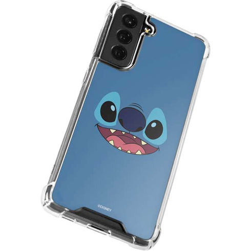 Disney Lilo and Stitch Close Galaxy S22 Plus Clear Case
