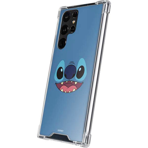 Disney Lilo and Stitch Close Galaxy S22 Ultra Clear Case