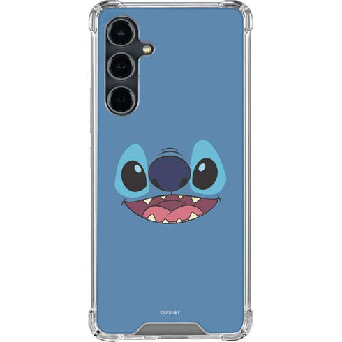 Disney Lilo and Stitch Close Galaxy S23 FE Clear Case
