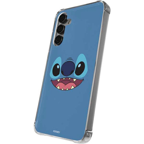 Disney Lilo and Stitch Close Galaxy S24 Plus Clear Case