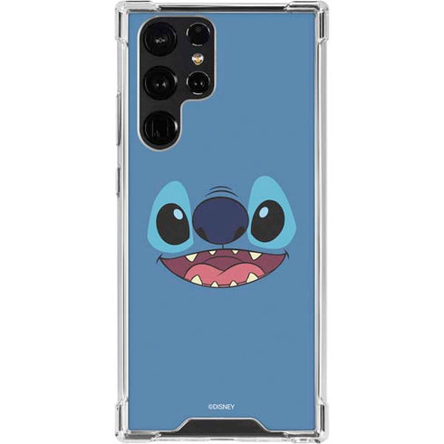 Disney Lilo and Stitch Close Galaxy S24 Ultra Clear Case