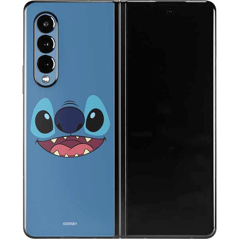 Disney Lilo and Stitch Close Galaxy Z Fold3 5G Skin