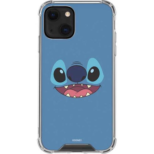 Disney Lilo and Stitch Close iPhone 14 Plus Clear Case