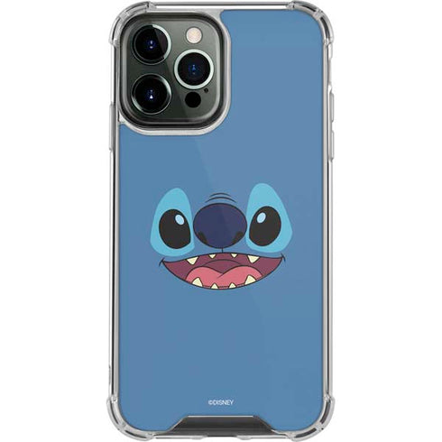Disney Lilo and Stitch Close iPhone 14 Pro Max Clear Case