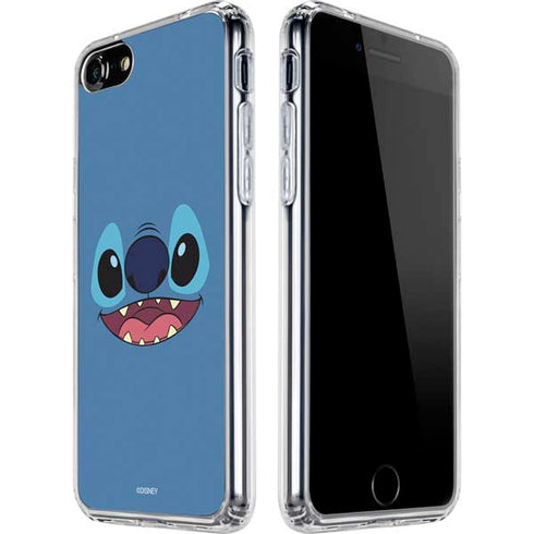 Disney Lilo and Stitch Close iPhone SE (2nd & 3rd Gen) Clear Case