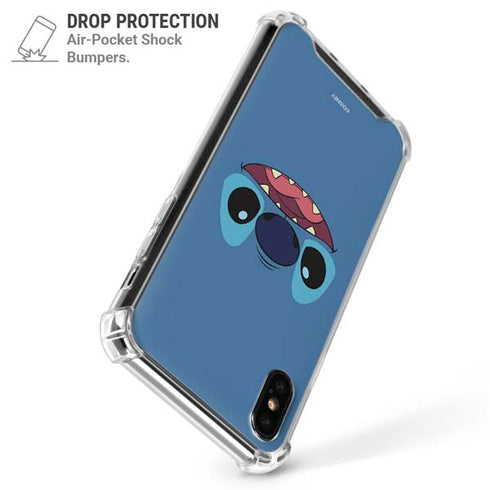 Disney Lilo and Stitch Close iPhone XS Max Clear Case