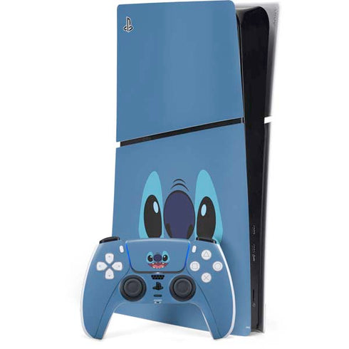 Disney Lilo and Stitch Close PS5 Slim Digital Edition Console Skin