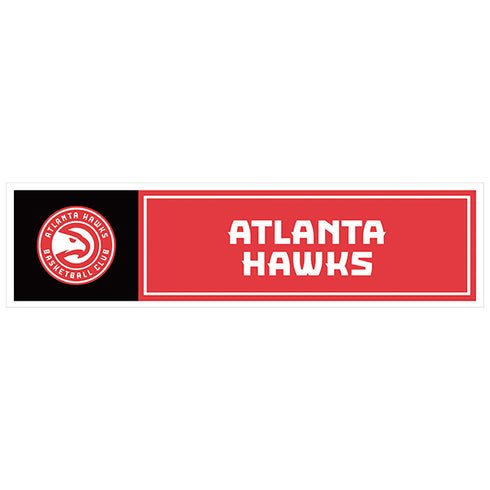NBA Atlanta Hawks 11" x 3" Bumper Sticker