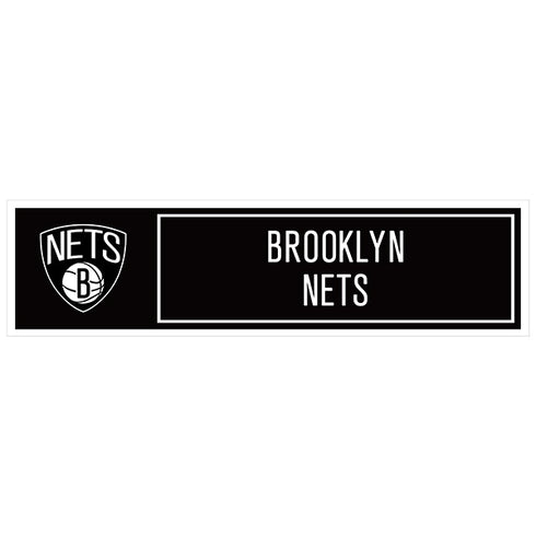 NBA Brooklyn Nets 11" x 3" Bumper Sticker