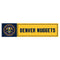 NBA Denver Nuggets 11" x 3" Bumper Sticker