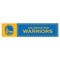 NBA Golden State Warriors 11" x 3" Bumper Sticker