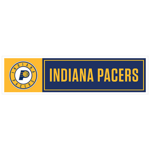 NBA Indiana Pacers 11" x 3" Bumper Sticker