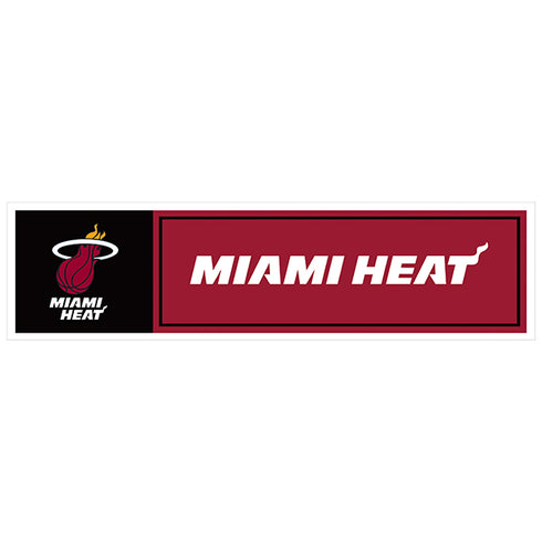 NBA Miami Heat 11" x 3" Bumper Sticker
