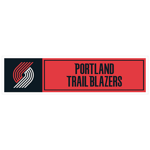 NBA Portland Trail Blazers 11" x 3" Bumper Sticker