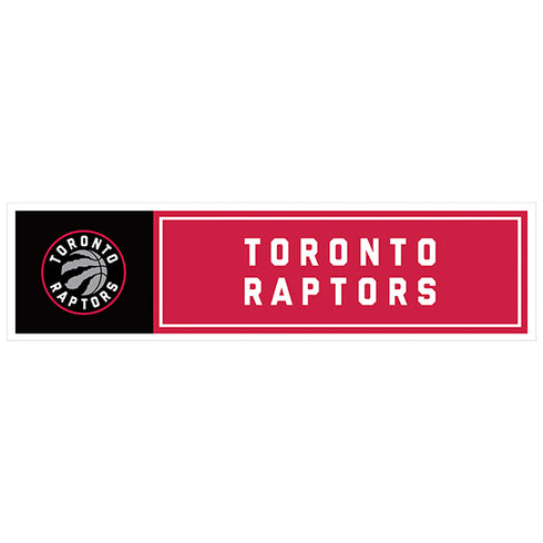 NBA Toronto Raptors 11" x 3" Bumper Sticker
