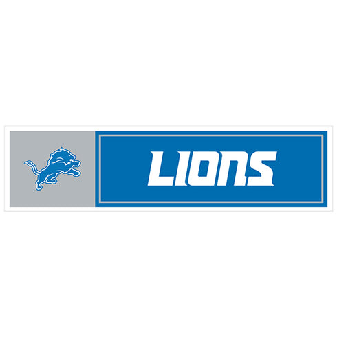 NFL Detroit Lions 11" x 3" Bumper Sticker