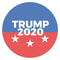 Trump 2020 4" x 4" Bumper Sticker