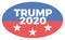 Trump 2020 5" x 3" Bumper Sticker