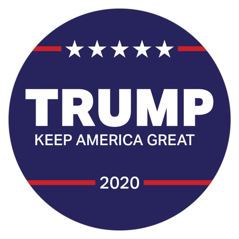 Trump Keep America Great 4" x 4" Bumper Sticker