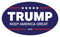 Trump Keep America Great 5" x 3" Bumper Sticker