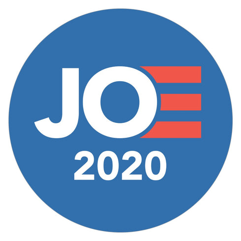 Joe 2020 4" x 4" Bumper Sticker