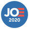 Joe 2020 4" x 4" Bumper Sticker