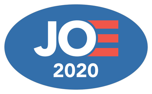 Joe 2020 5" x 3" Bumper Sticker