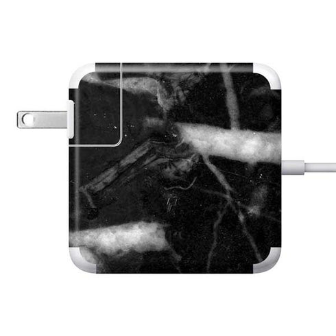 Stone Black 85W Power Adapter (15 and 17 inch MacBook Pro Charger) Skin