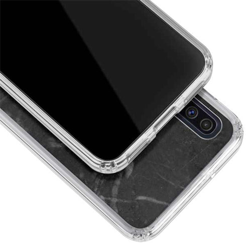 Stone Black Galaxy A50 Clear Case