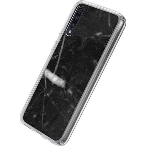 Stone Black Galaxy A50 Clear Case