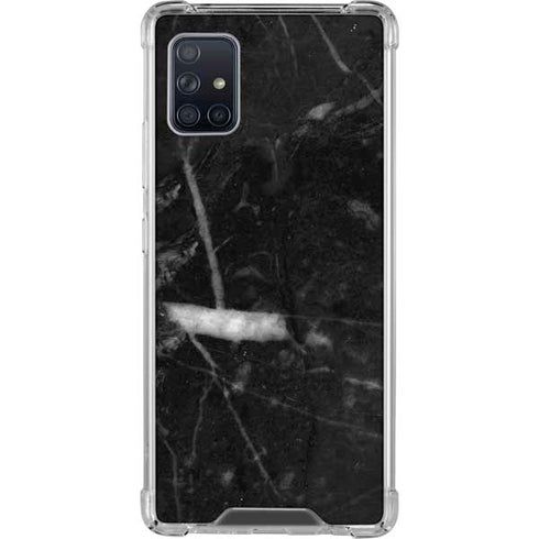Stone Black Galaxy A51 5G Clear Case