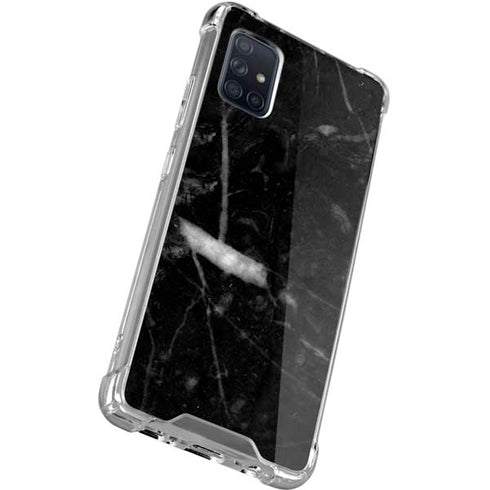 Stone Black Galaxy A51 5G Clear Case