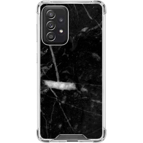 Stone Black Galaxy A52 5G Clear Case