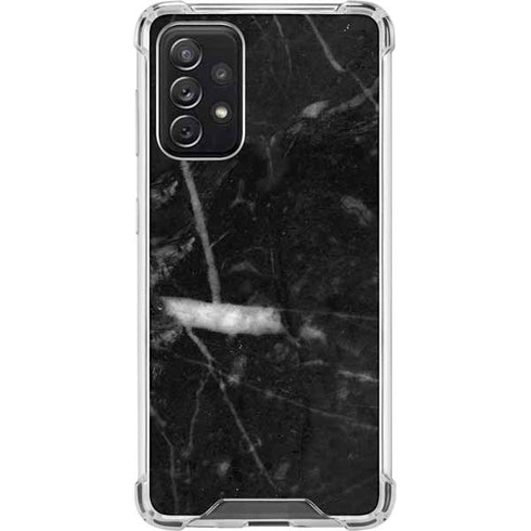 Stone Black Galaxy A72 5G Clear Case
