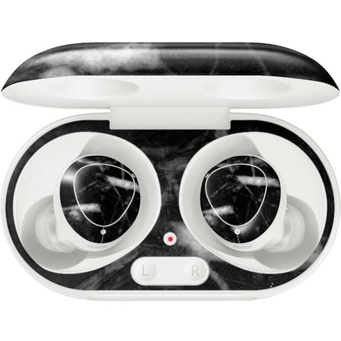 Stone Black Galaxy Buds Plus Skin