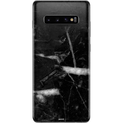 Stone Black Galaxy S10 Plus Skin
