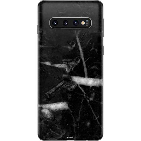 Stone Black Galaxy S10 Skin