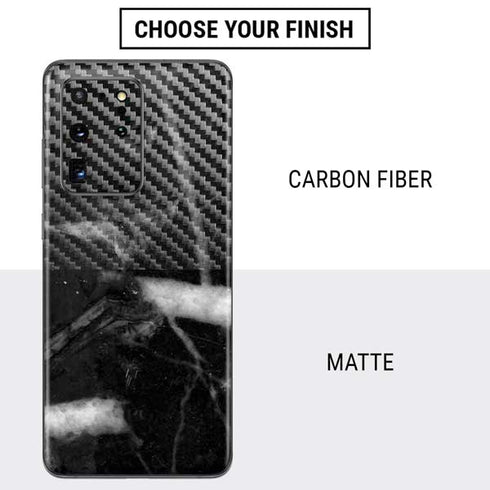 Stone Black Galaxy S20 Ultra 5G Skin