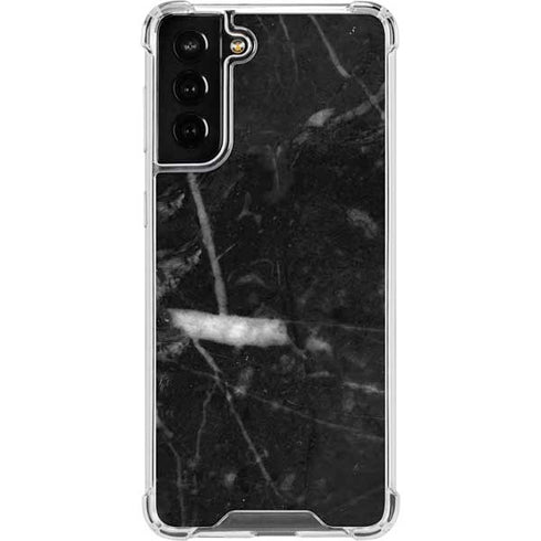 Stone Black Galaxy S21 FE Clear Case