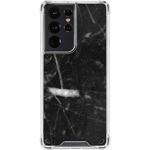 Stone Black Galaxy S21 Ultra 5G Clear Case